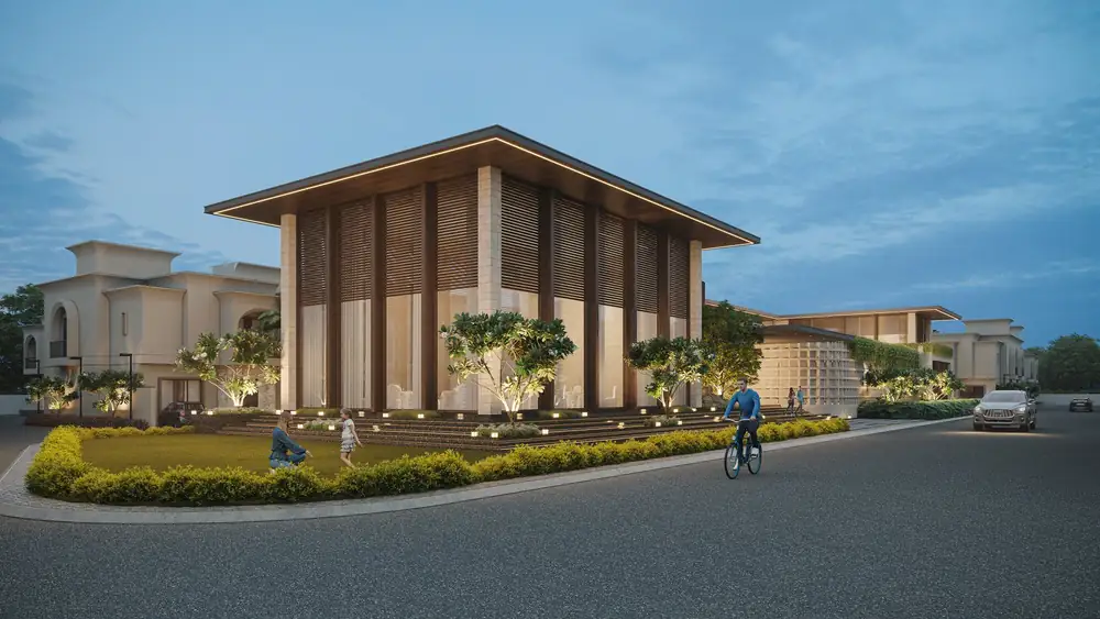 Artham Serene — entrance pavilion