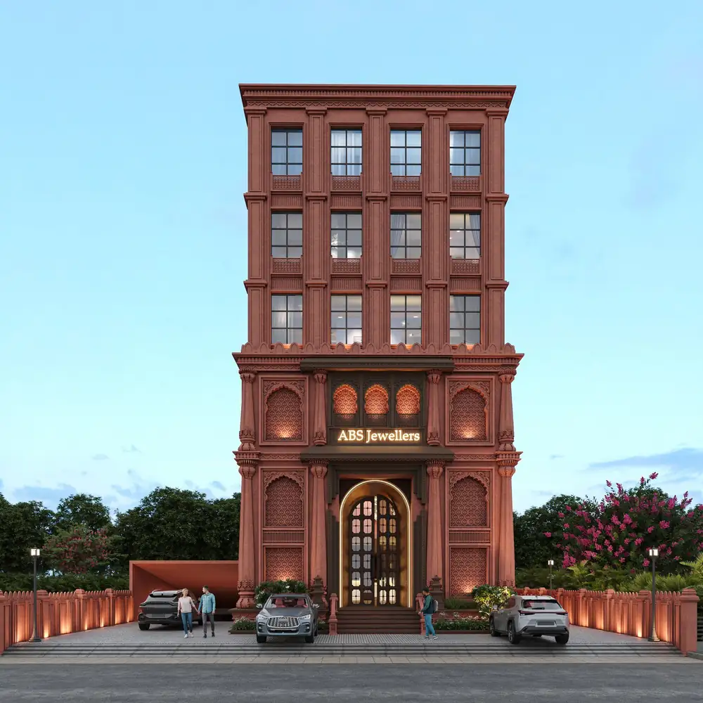 ABS Jewellers — street façade, Navsari